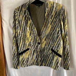 Ming Wang yellow/black jacket -  PL  -